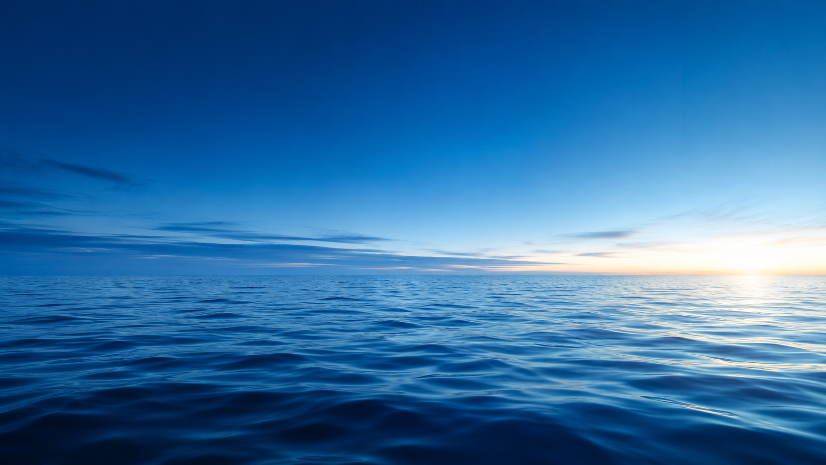 Ocean horizon