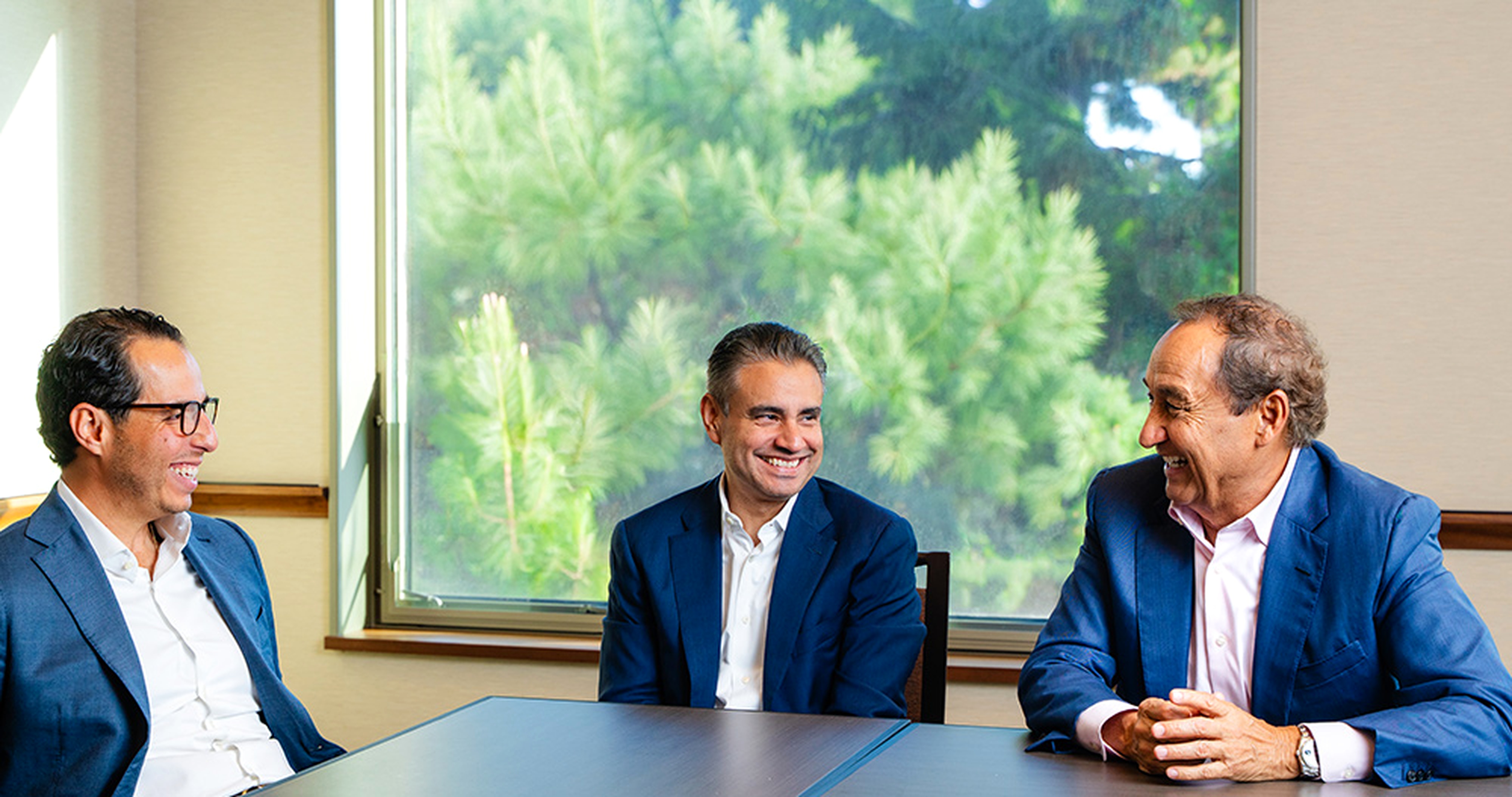Oscar Mu&ntilde;oz, Angel Morales, and Pete Amaro &mdash; Mako Capital Group founding partners